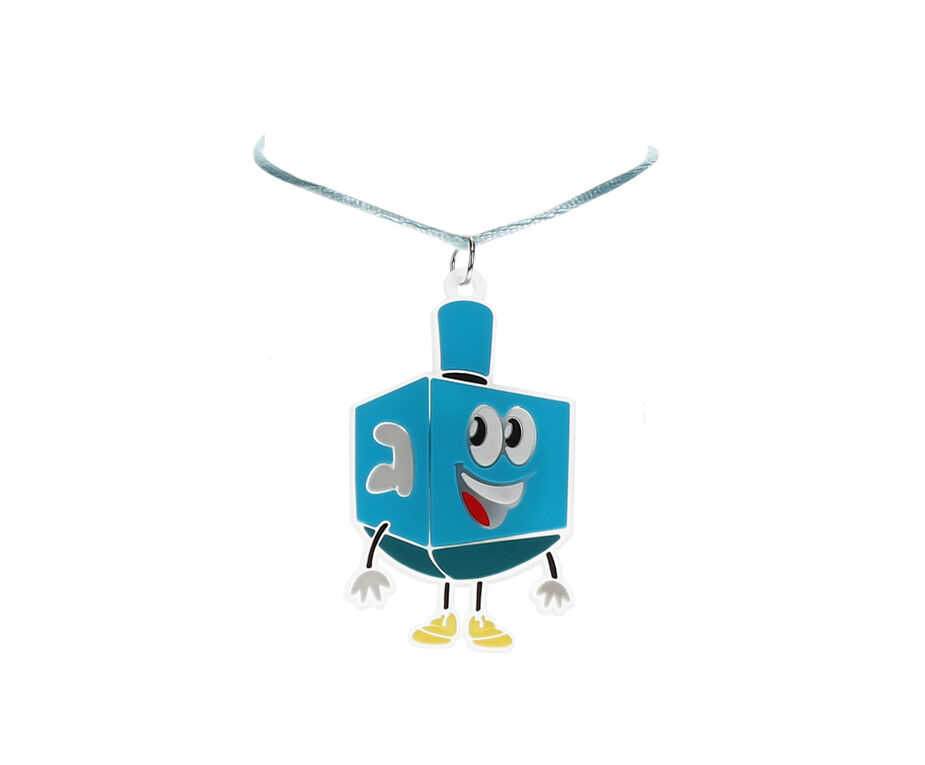 Light Up Dreidel Necklace